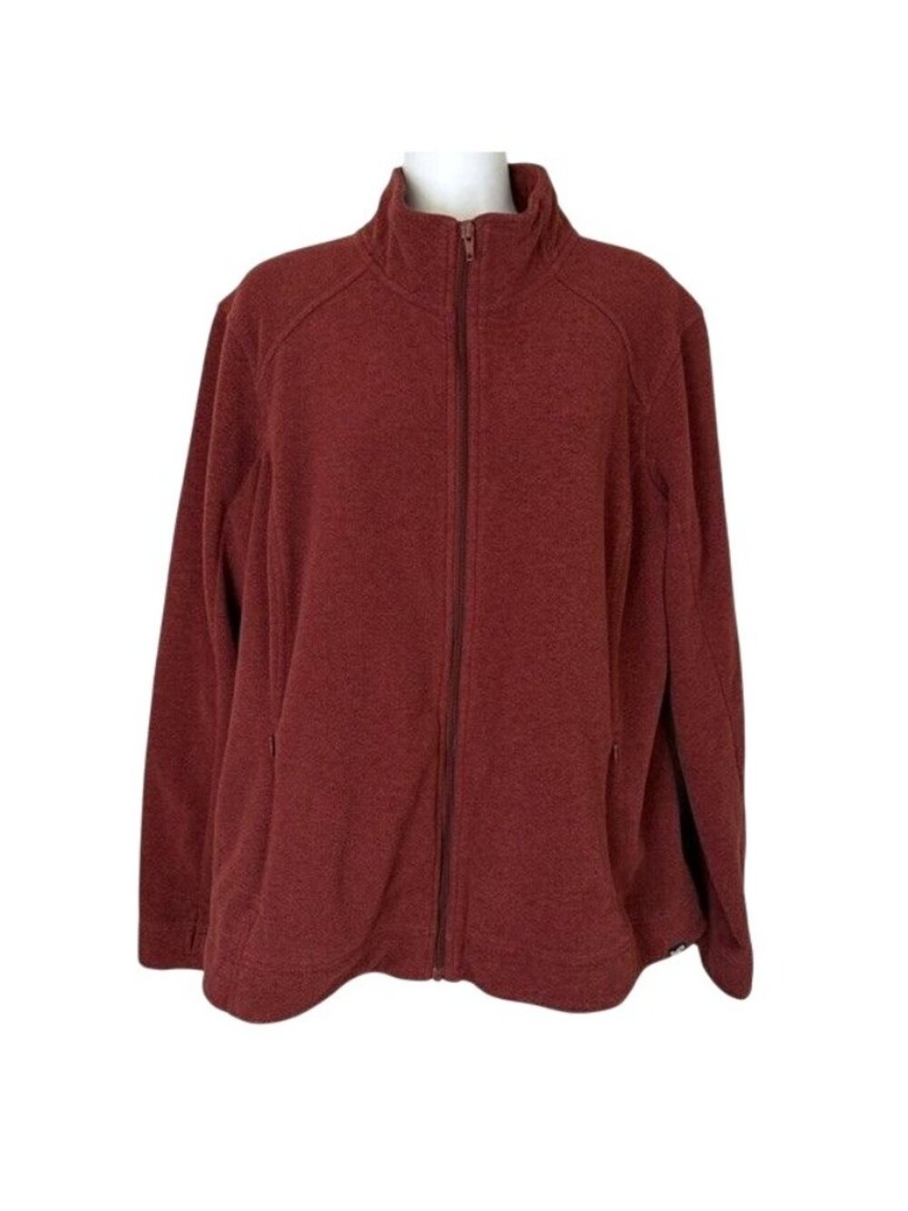 Frost Lake Fleece Full Zip Duluth Trading  Jacket Dark Red outdoors Hiking Fall